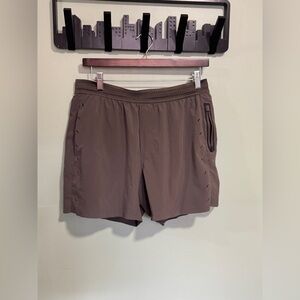 Ten Thousand Mens Session Lightweight Shorts 5” with Liner in Iron